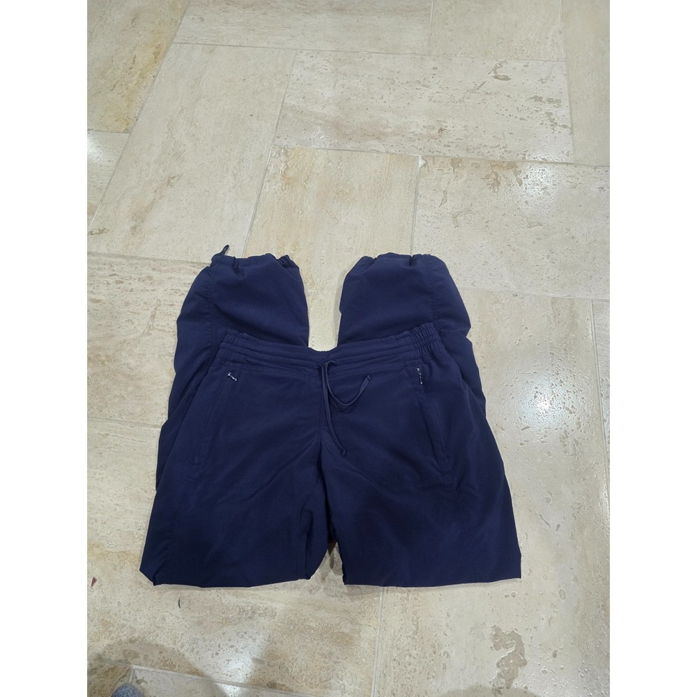 ATHLETA Womens Sz 4 Petite P Trekkie‎ North Jogger Pant Navy Blue  #54023